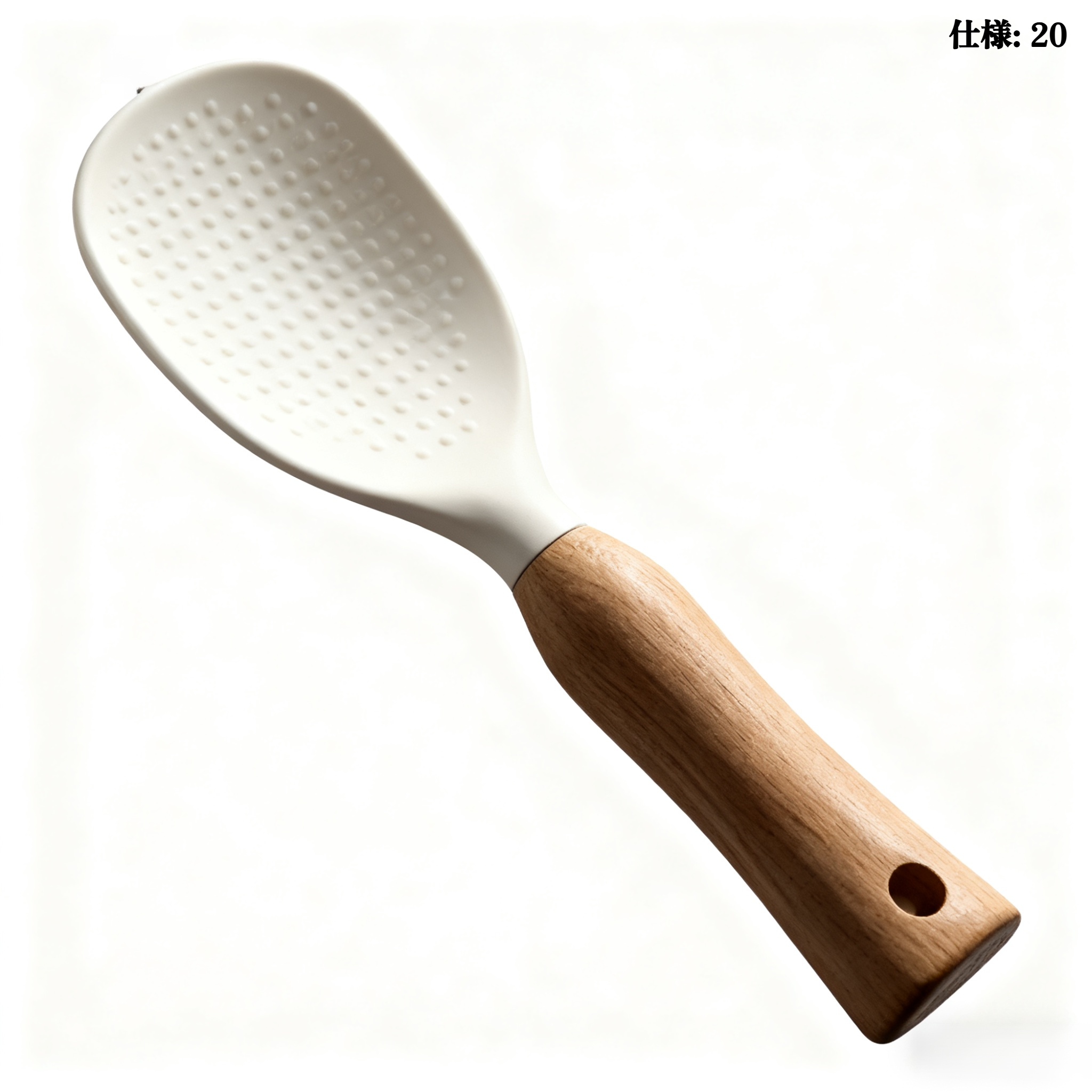 食品グレードシリコン素材のライススプーン