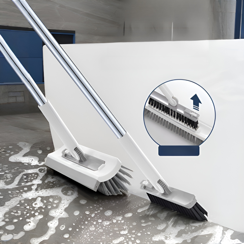 Cepillo de suelo raspador doble