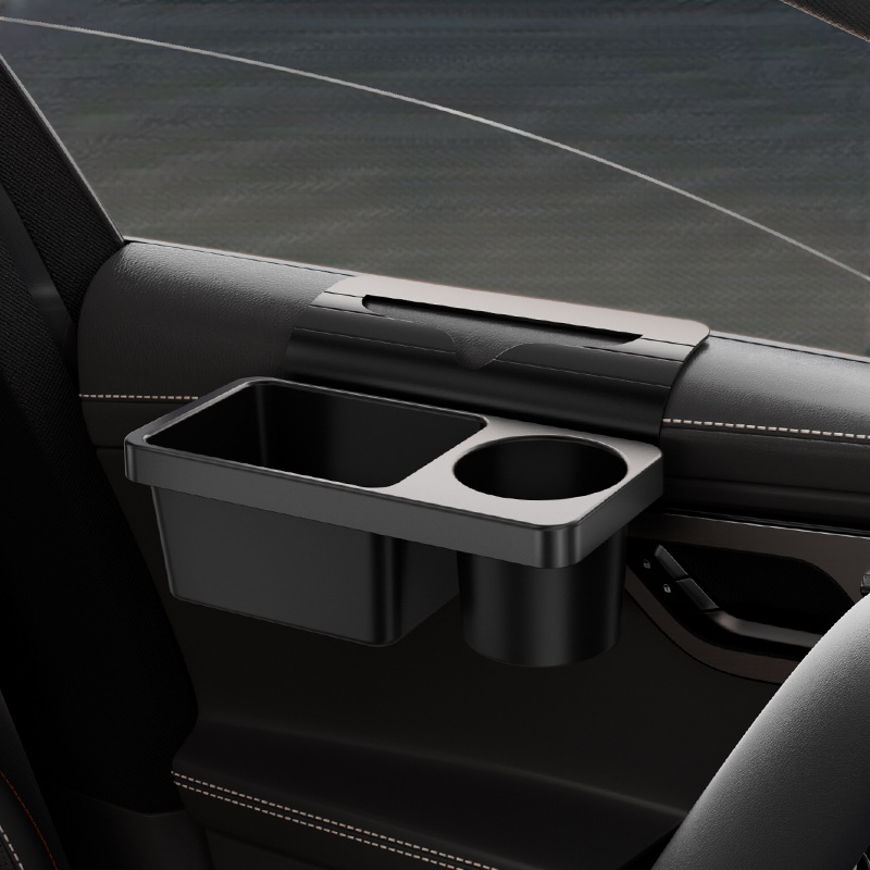 차량용 행거형 도어사이드 멀티 수납함 차량용 수납함 거치대 휴대폰 선반 물컵 수납함