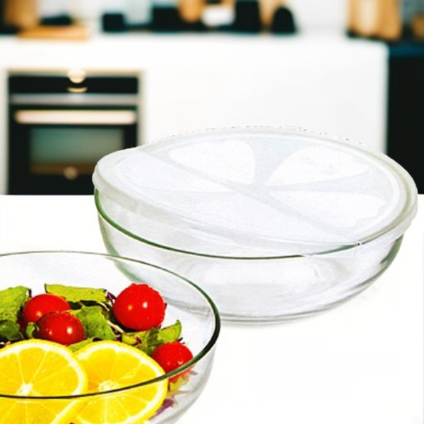 وعاء زجاجي مقوى من جلاس روك