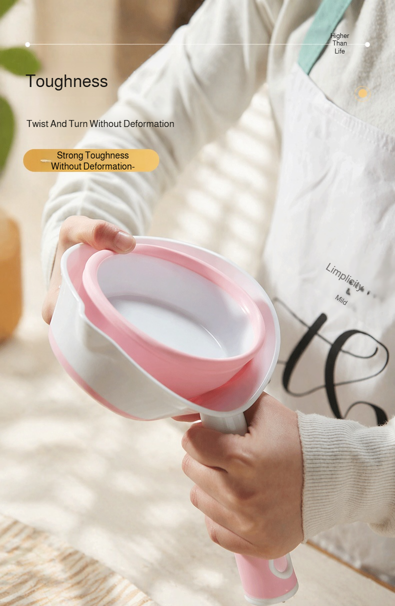 Multi-purpose silicone ladle for serving and stirring