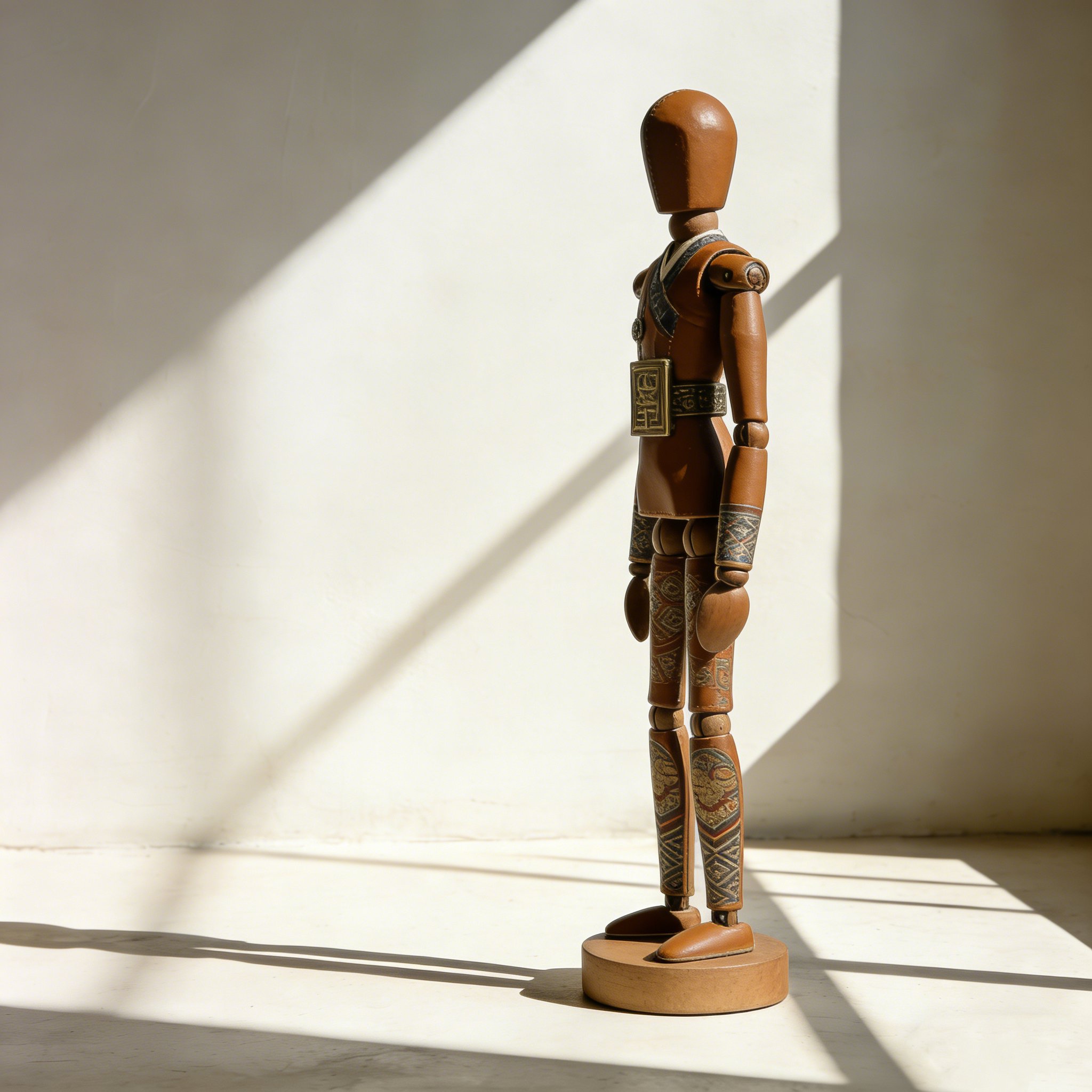 전통 마리오네트 오브제