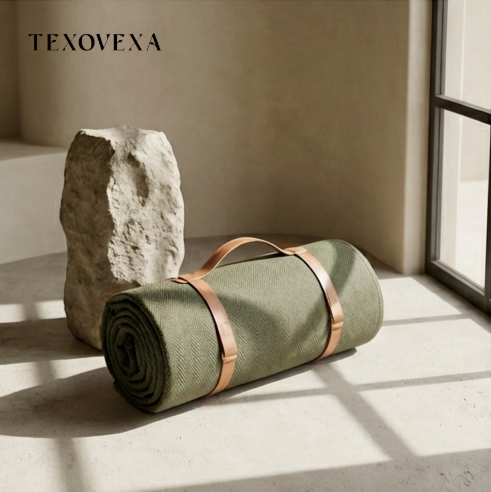 ผ้าห่มปิกนิกกันความชื้นพับได้