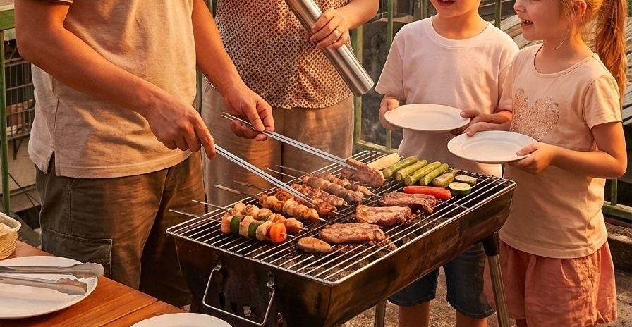 不銹鋼烤肉簽筒容量展示