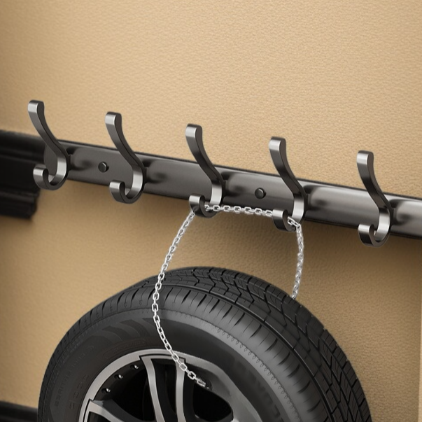 取り付け簡単な金属製ハンガー