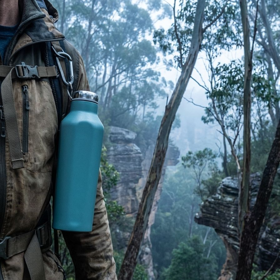 軽量で持ち運び便利なステンレスカップ