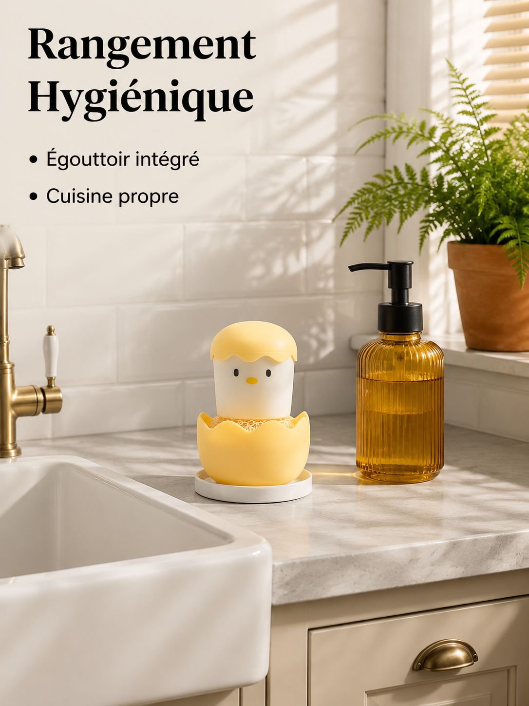 Brosse de cuisine en forme de coquille d'œuf, boule en acier inoxydable, ne s'effiloche pas