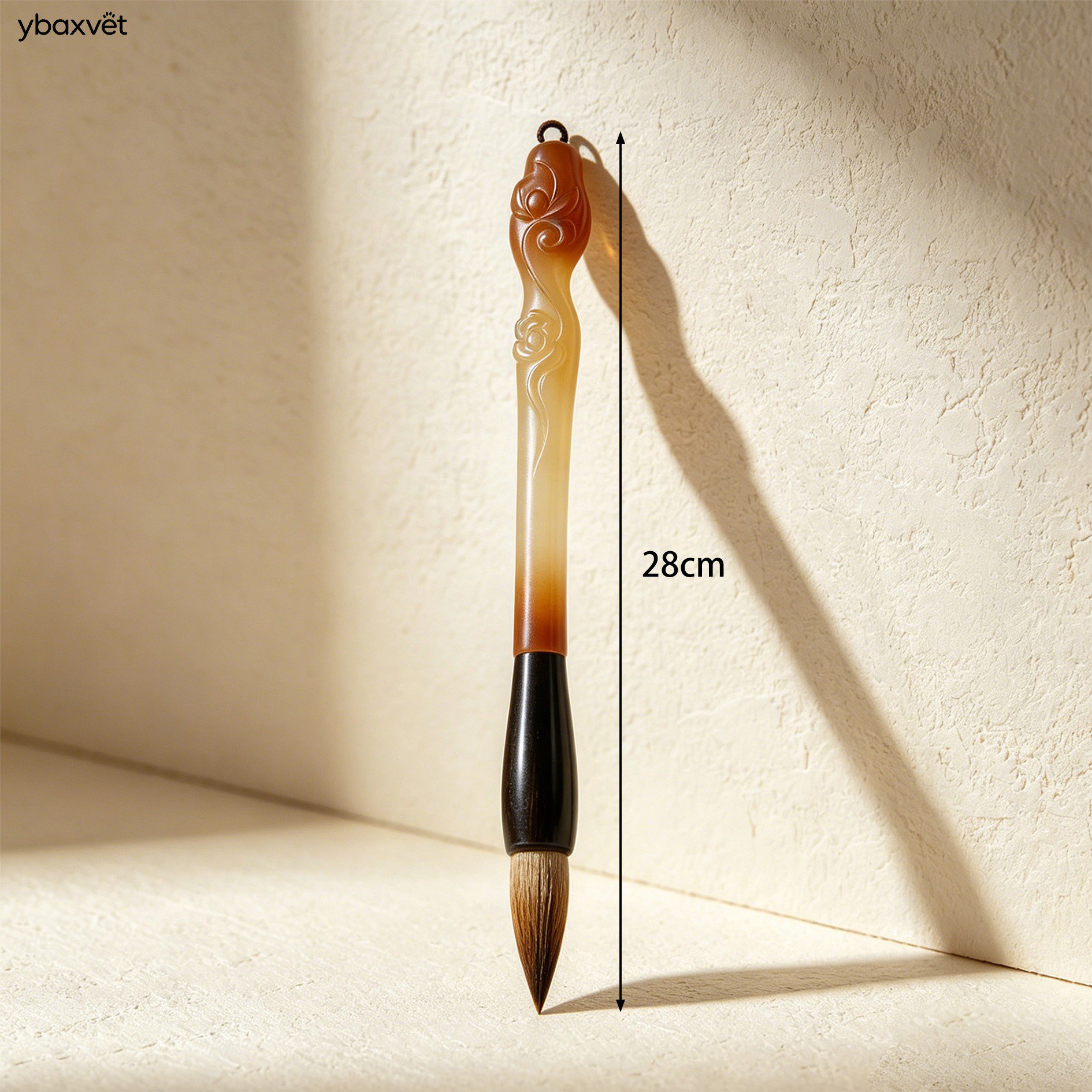 Calligraphy brush tips showing fine craftsmanship