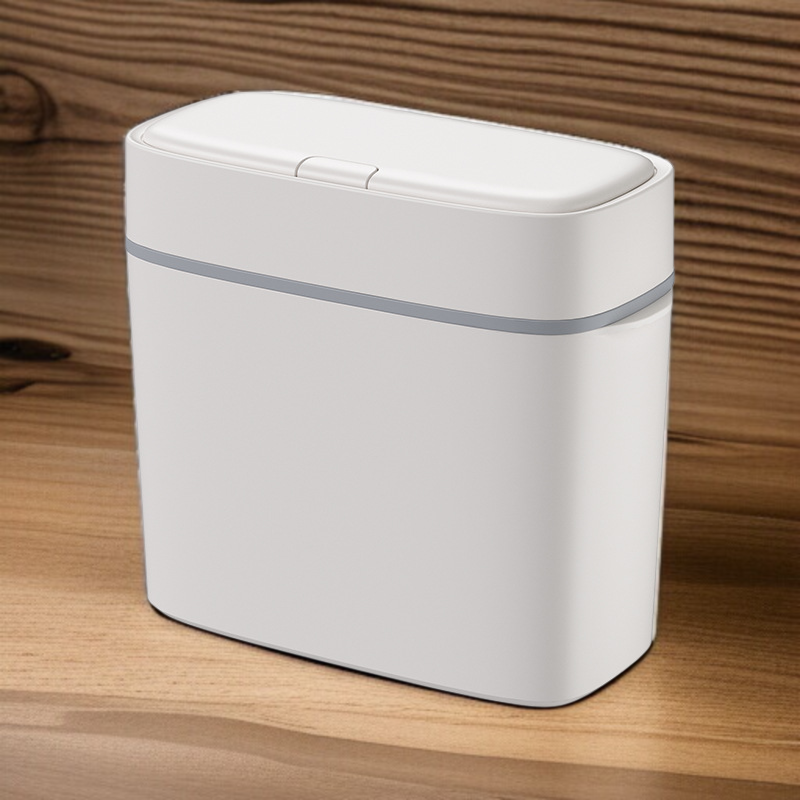世帯のふたが付いている台所不用な大箱 ペーパー バスケット押しのタイプ浴室の不用な大箱