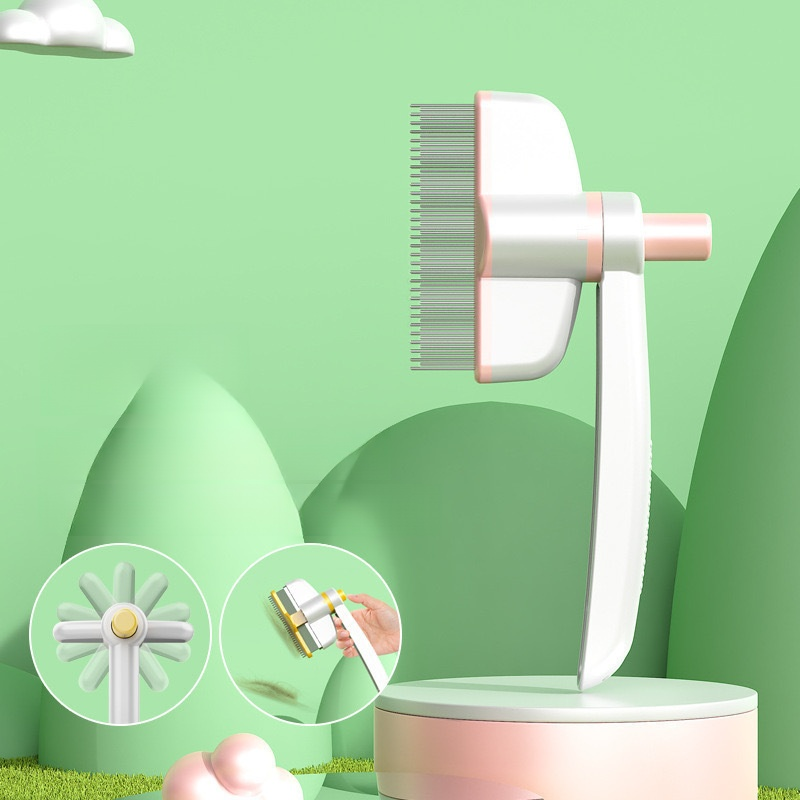 ペット密歯針櫛結び目除去浮毛神器