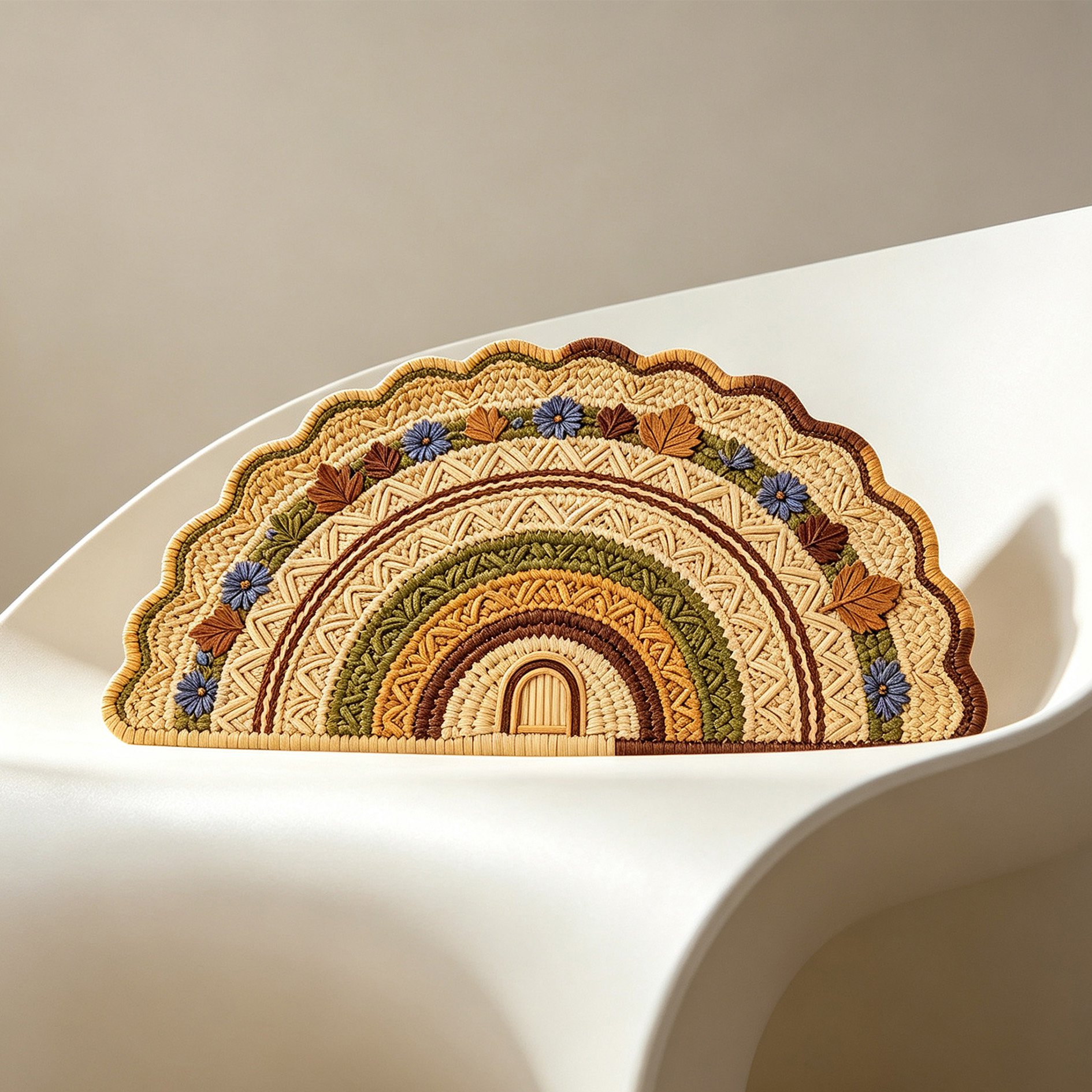 Platzsets aus Naturrattan
