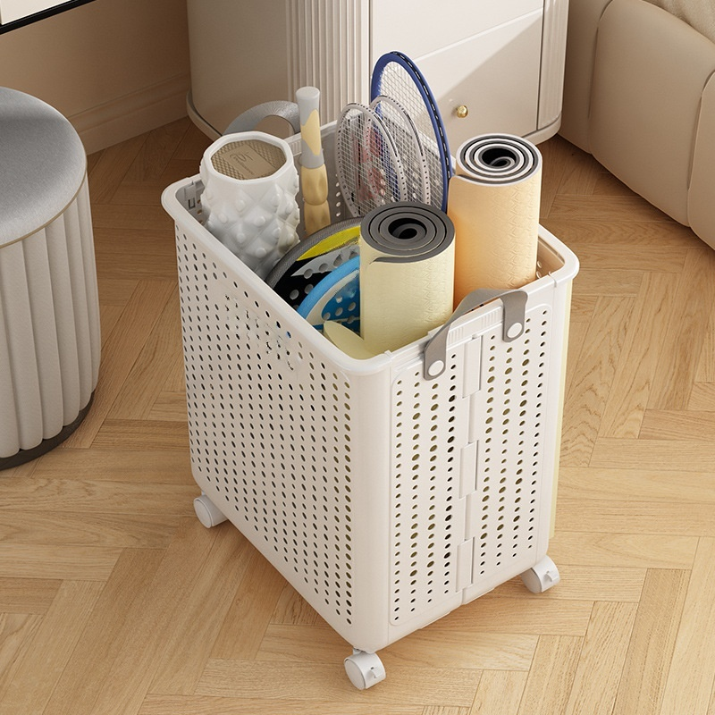 ตะกร้าเก็บของแบบมีล้อ