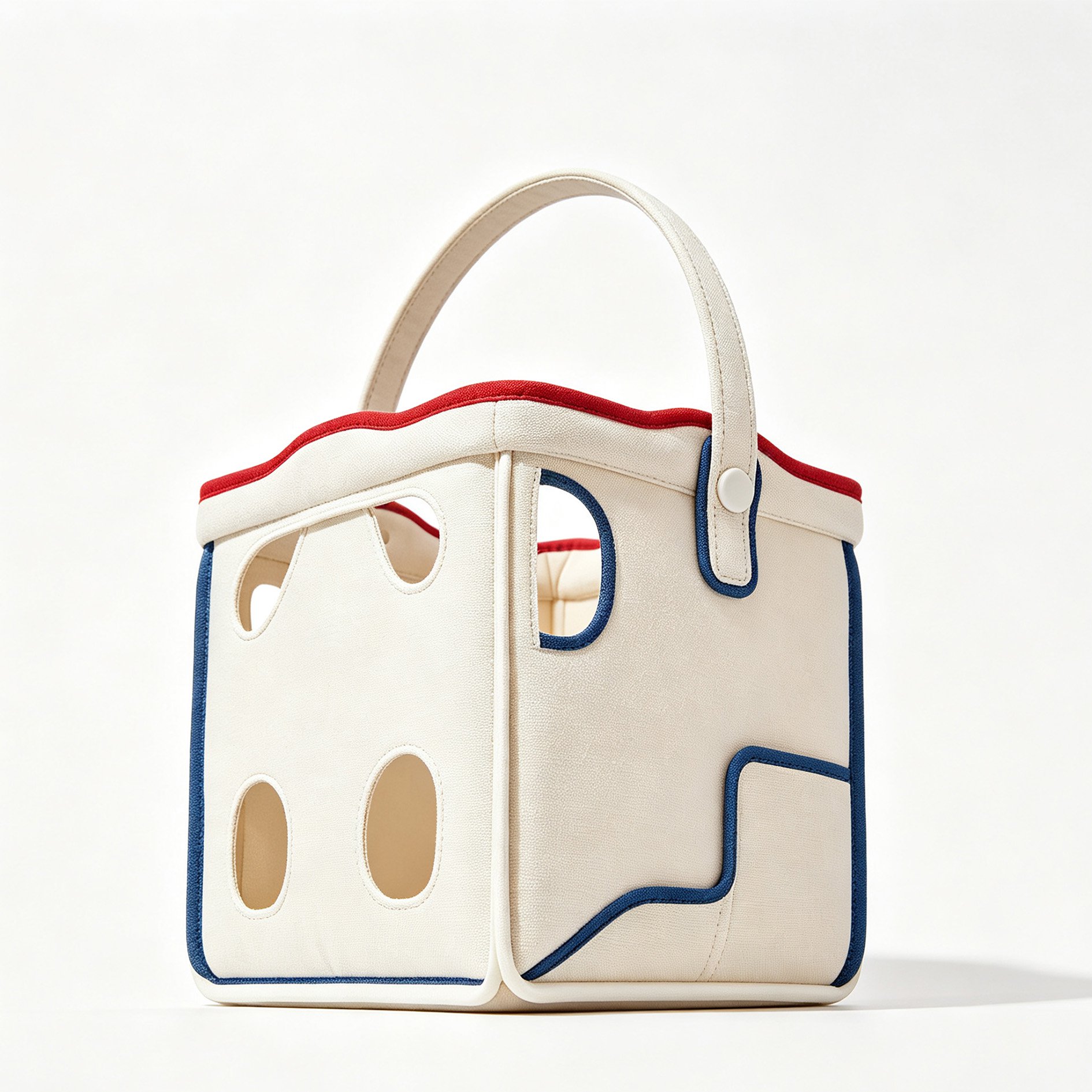 Foldable storage basket