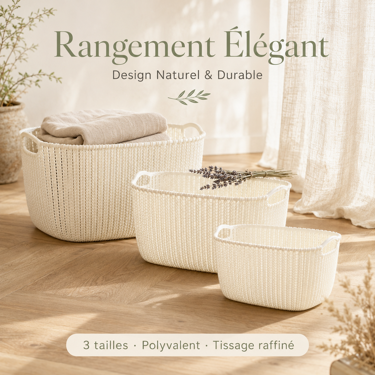 Panier de rangement pour vêtements sales et chaussettes de bureau