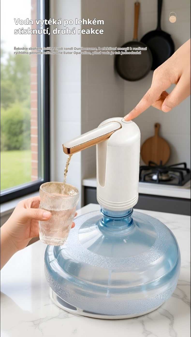 Ekologický dávkovač vody do kuchyně