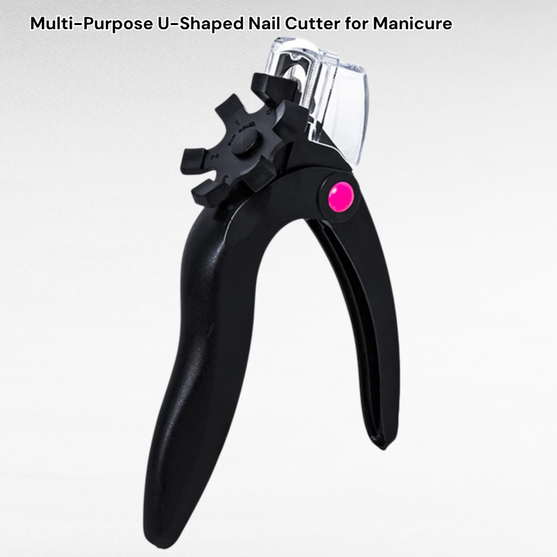  Multi-Purpose U-Shaped Nail Cutter for Manicure