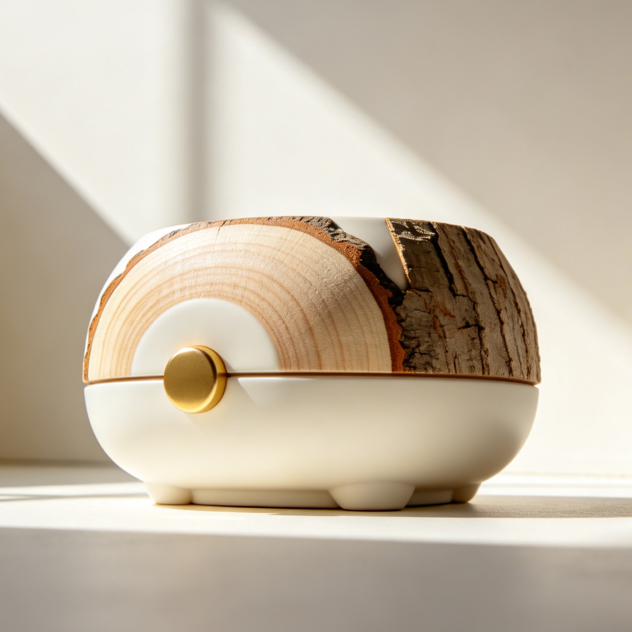 천연 원목 수납박스 세트 전체 모습