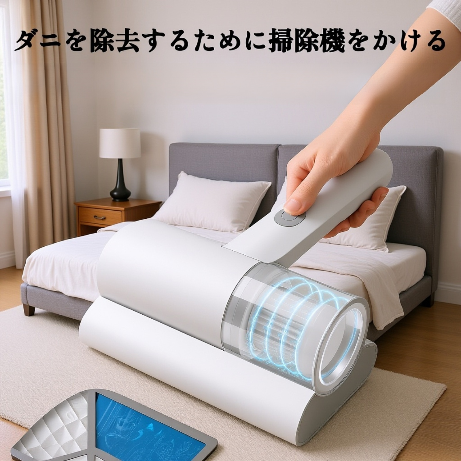 強力ダニ除去器　ダニ退治の神器