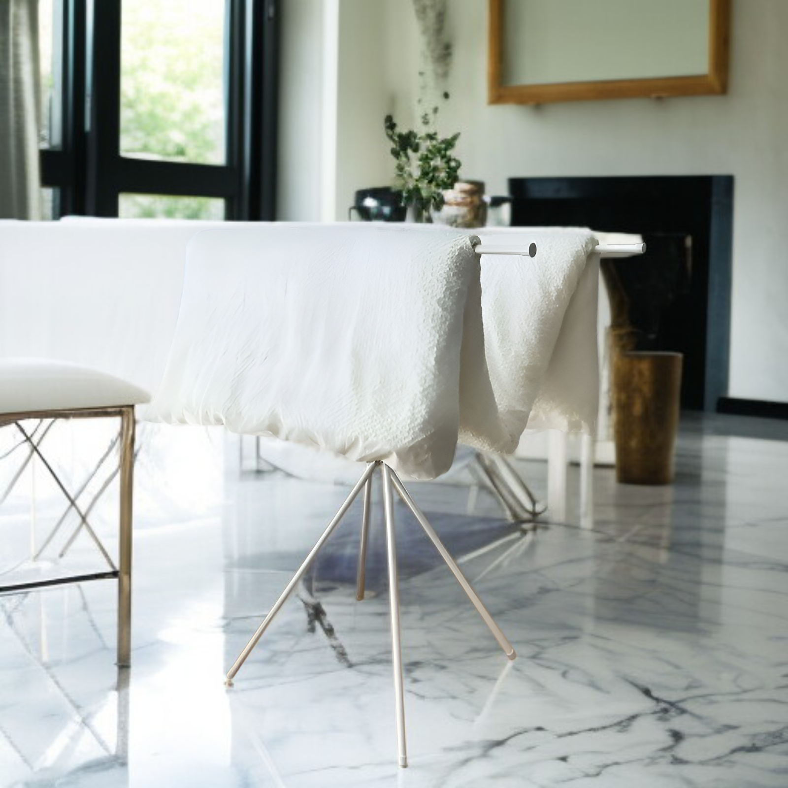 ダブル物干しラック