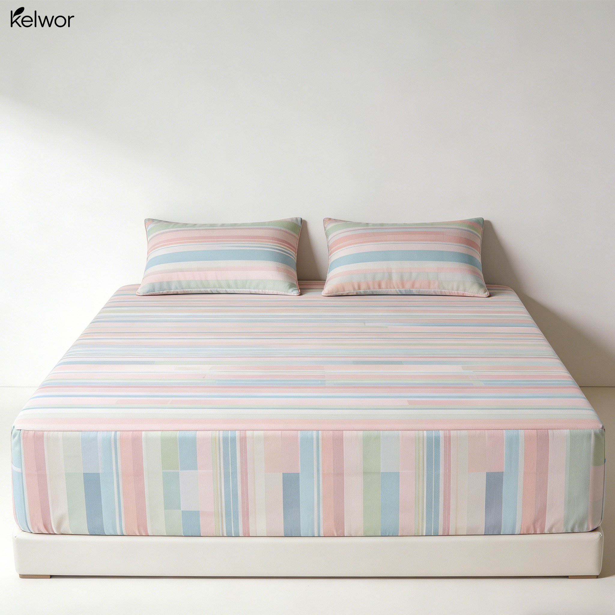 Prześcieradło z gumką wykonane z czystej bawełny, przyjazne dla skóry