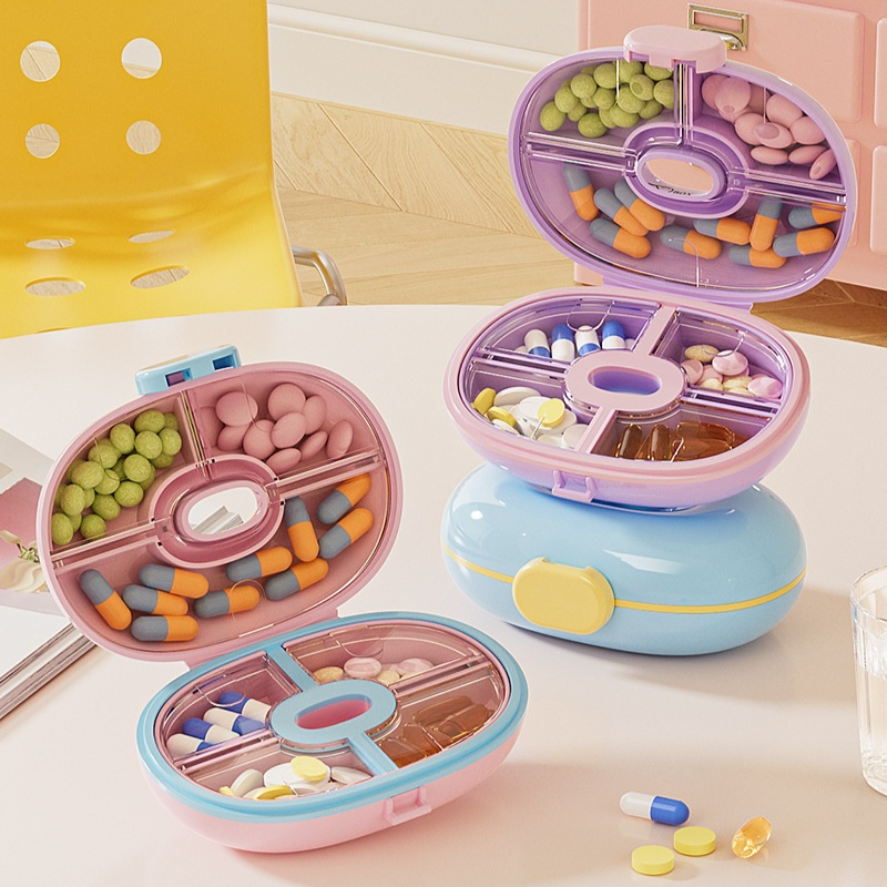 七天密封防潮便攜藥盒