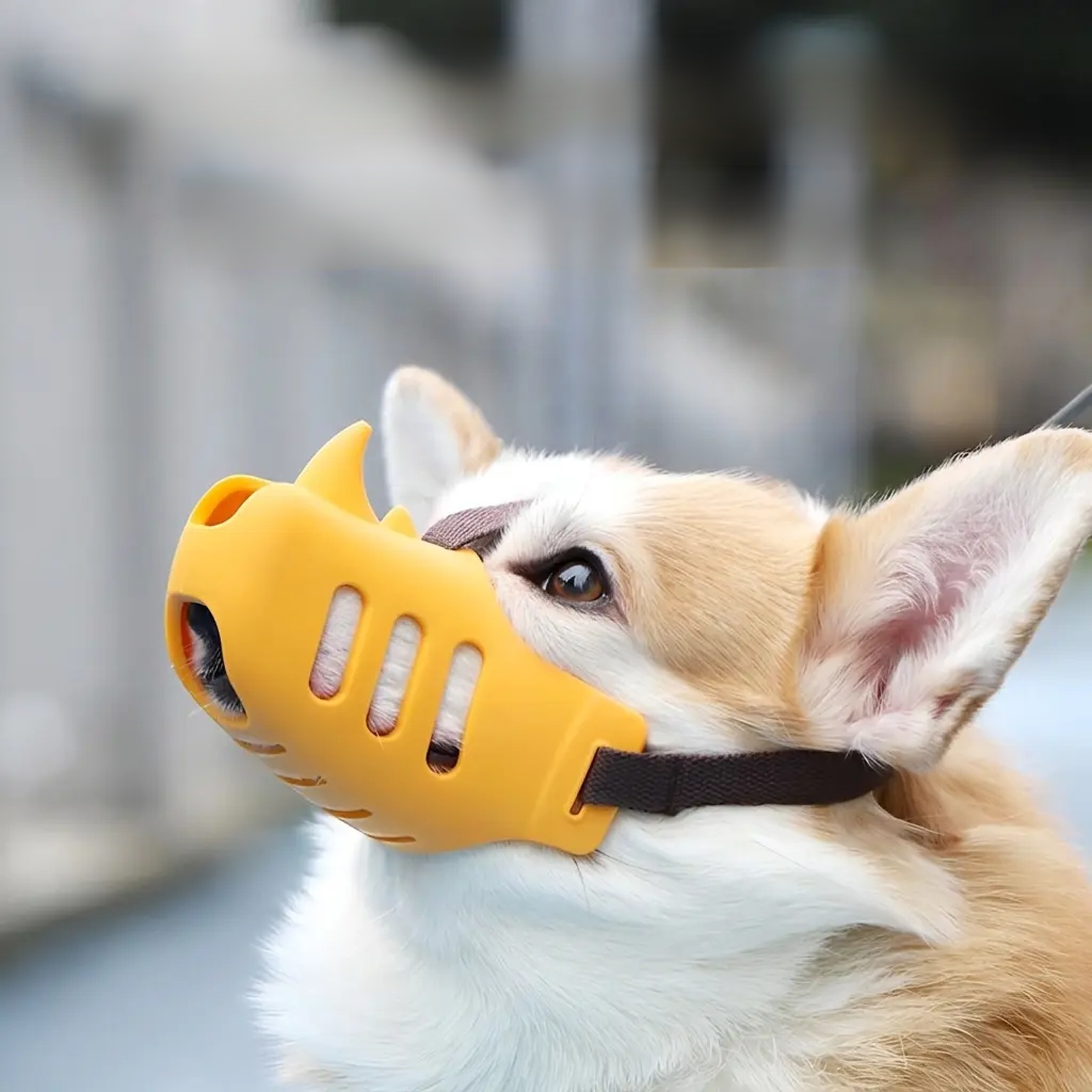 ペットの噛みつき防止マスク