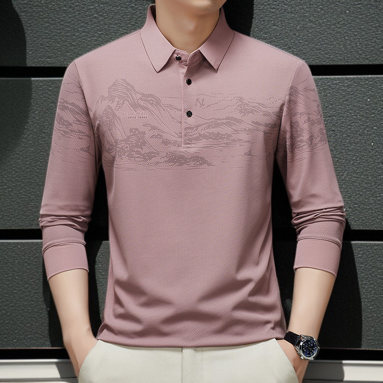 남자 셔츠 고급 소재 클로즈업