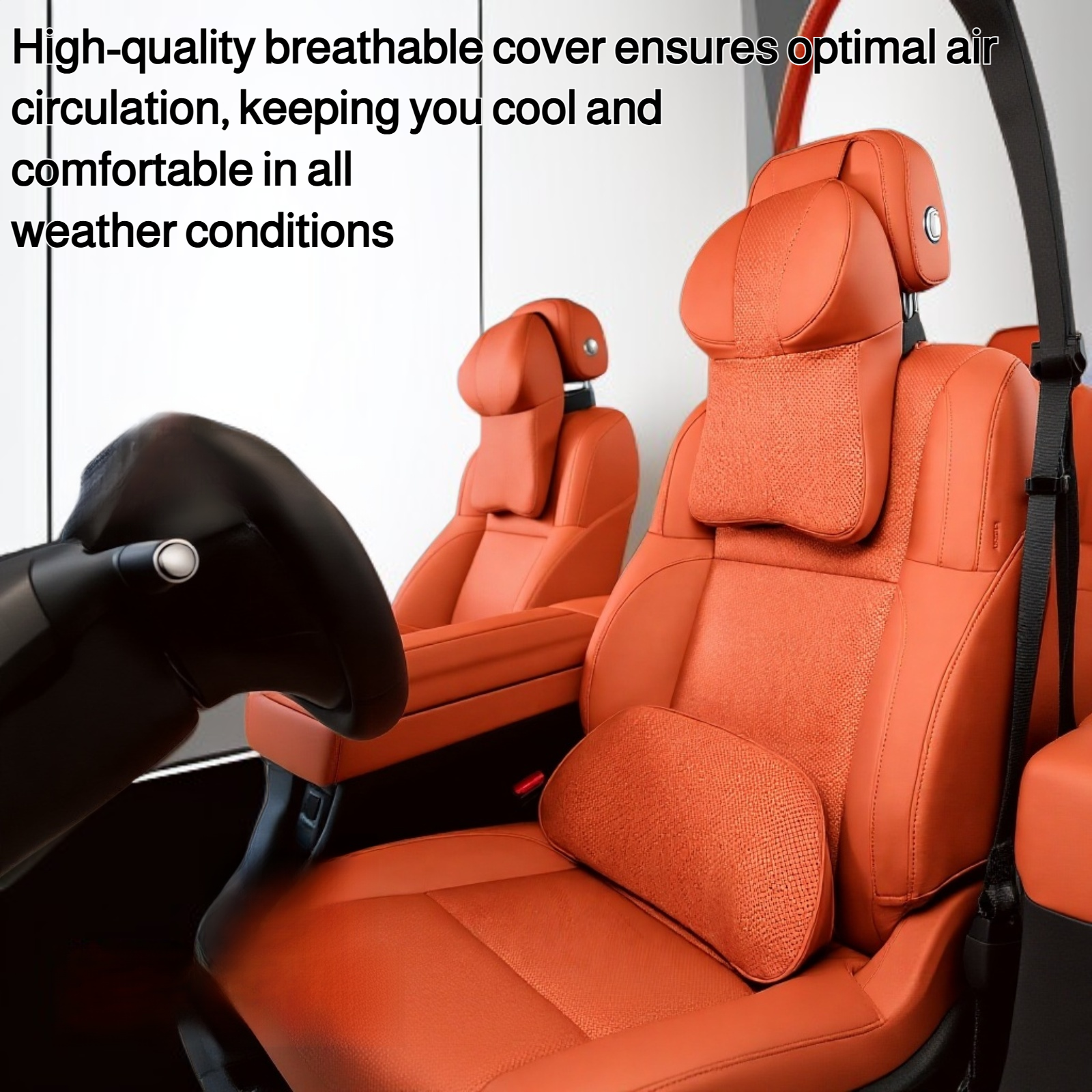 Car headrest memory foam