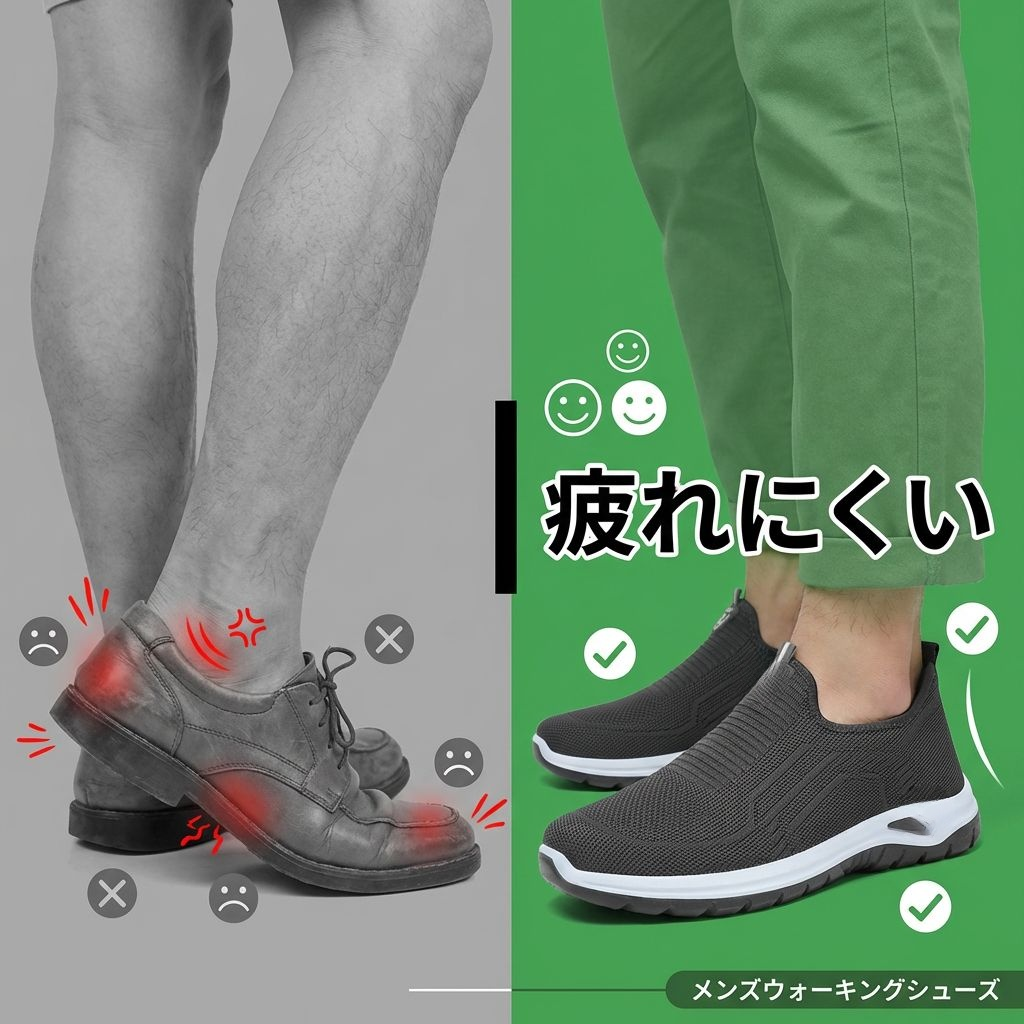 軽量カジュアルウォーキングシューズ