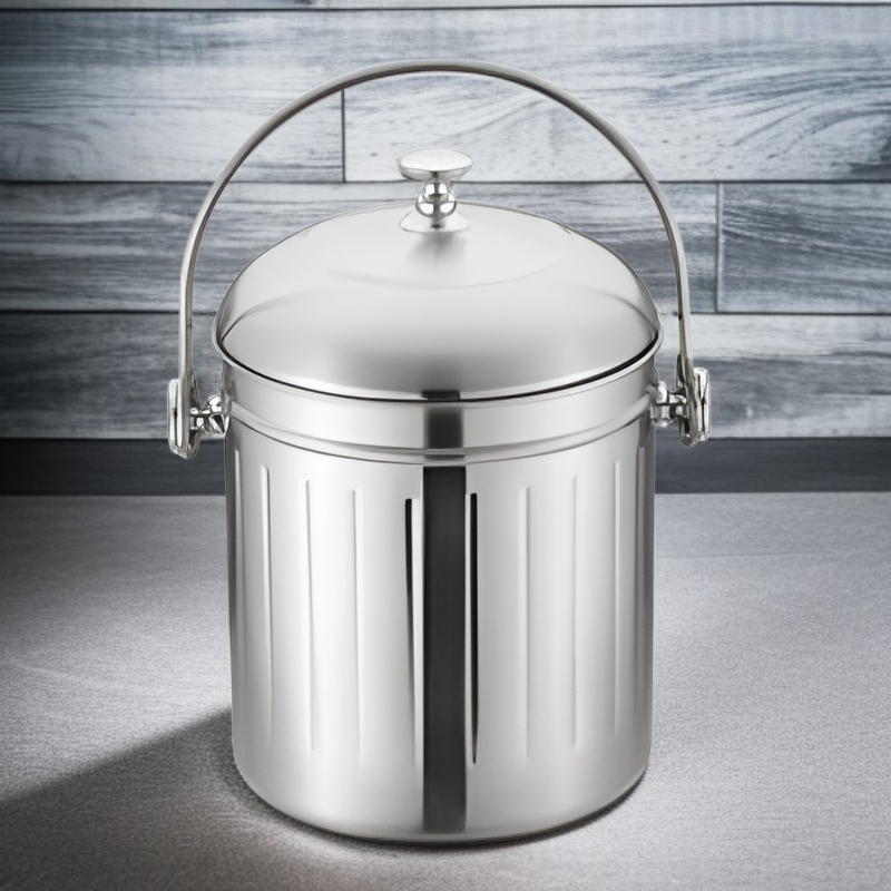 ステンレス製ゴミ箱