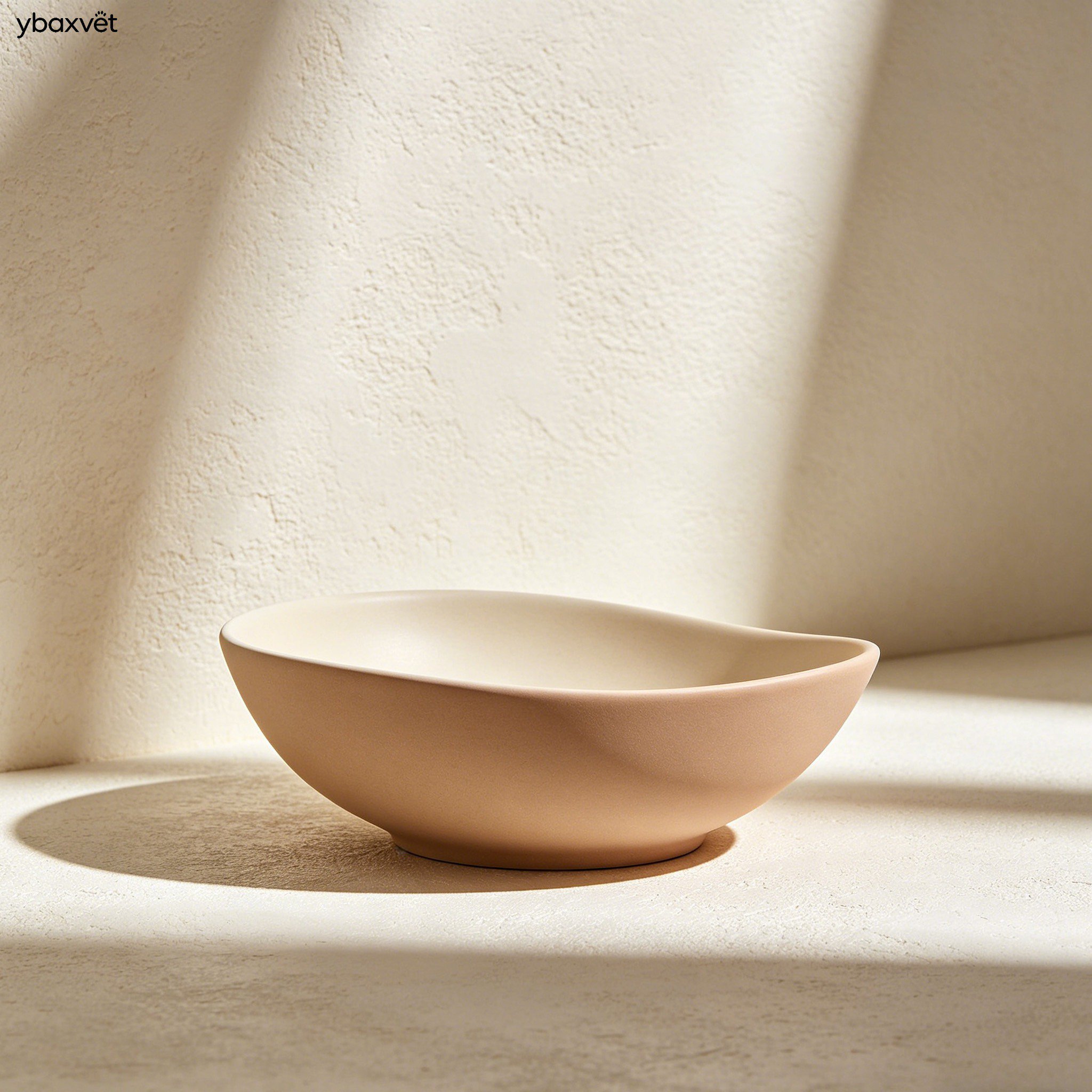 Irregularly shaped ceramic bowls (5 pieces)