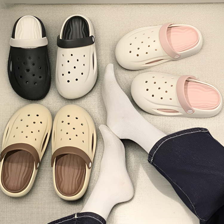 소프트 키높이 불취홀 슬리퍼 실내 운동 캐주얼 슈즈