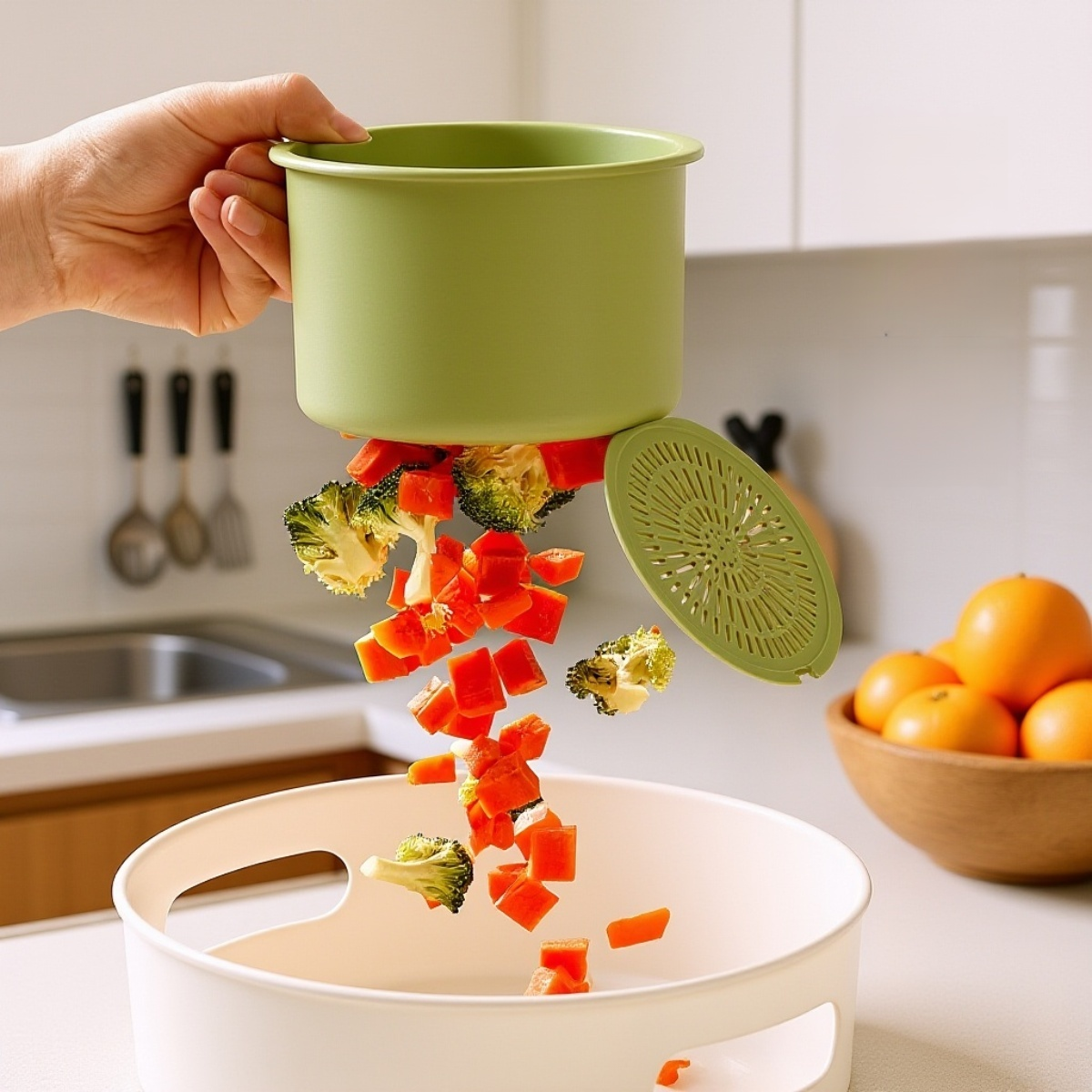 걸이식 수조 음식물 찌꺼기 여과 바구니