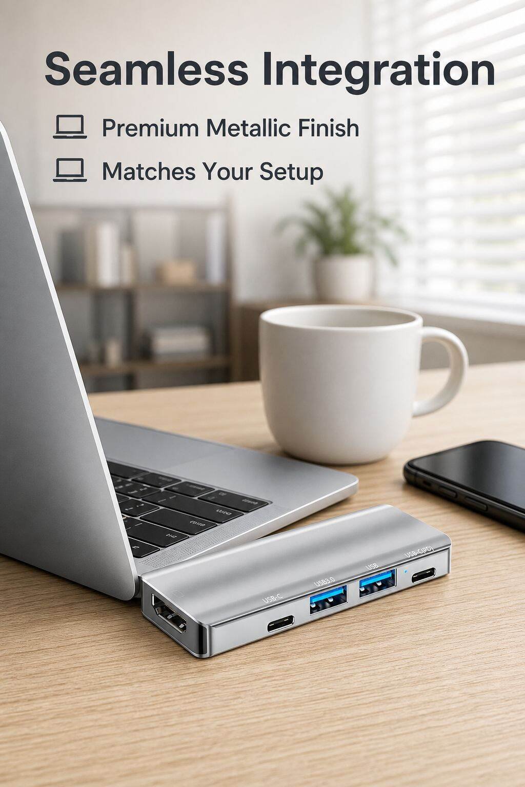 Computer Notebook USB Splitter for MacBook Expansion Dock HUB
