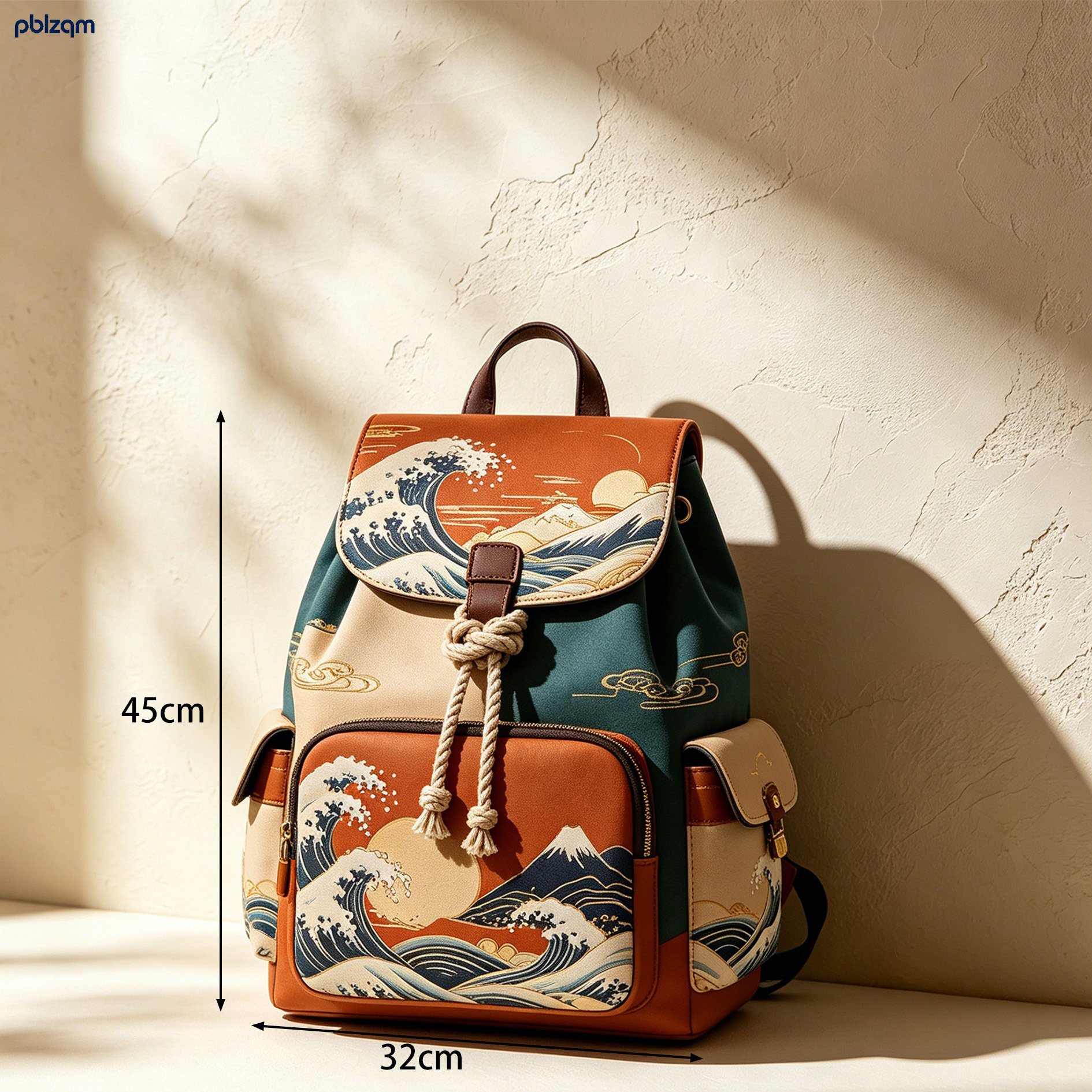 収納力抜群のハイキングリュック