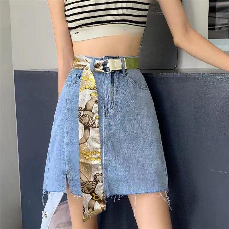 スカーフ切り替えキャンバスベルト レディース万能ダブルリングジーンズベルト アメリカンスタイル装飾