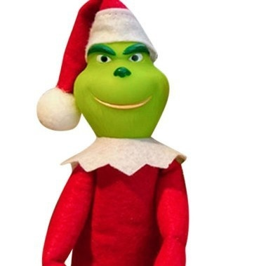Adorno colgante Grinch para árbol de Navidad