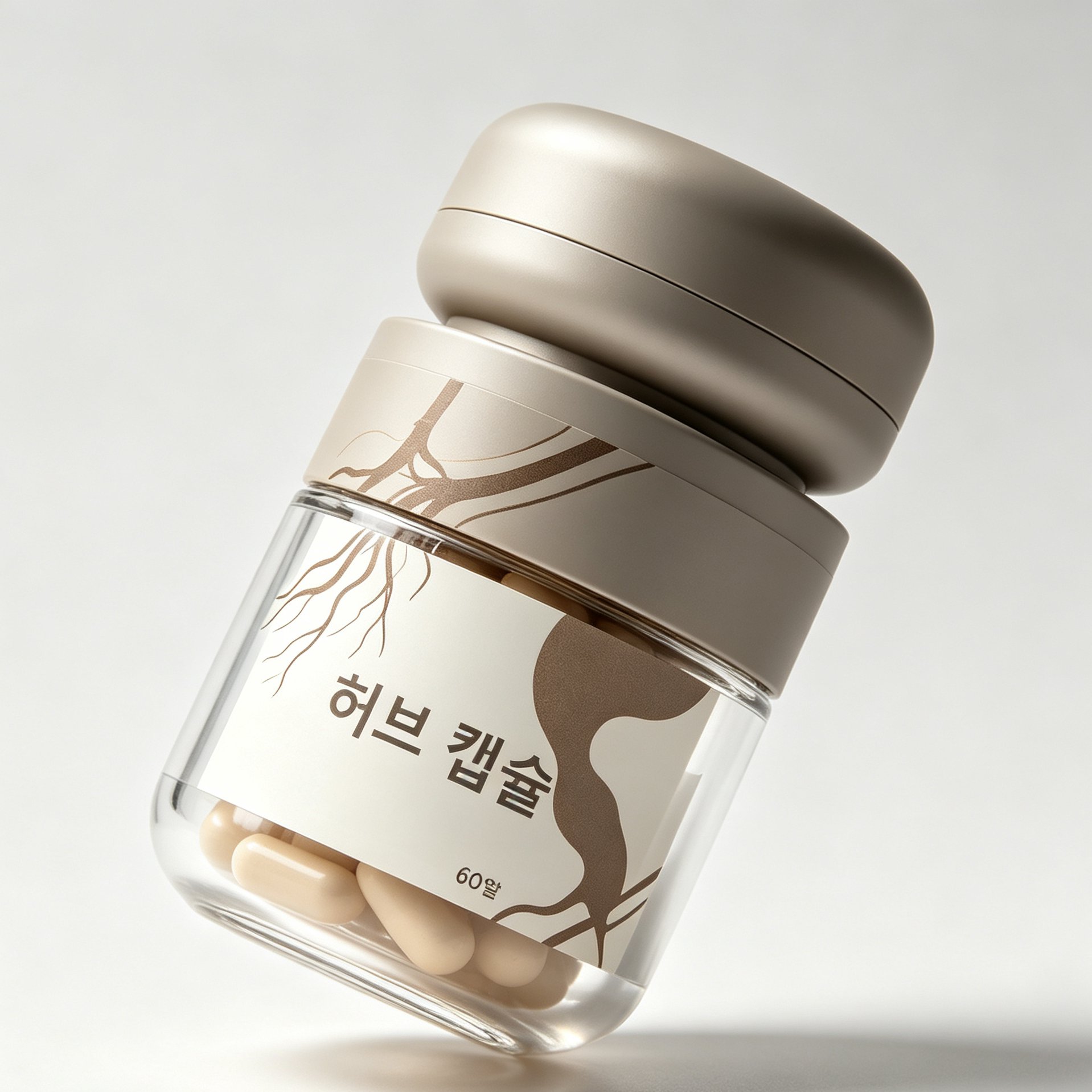 허브 건강 캡슐