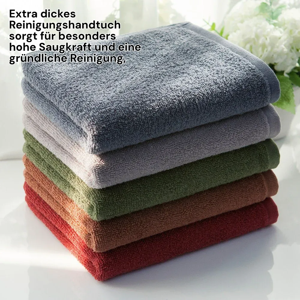 Hotel Reinigungshandtuch, extra dick, fusselfrei, ideal für Hautpflege und Haushalt