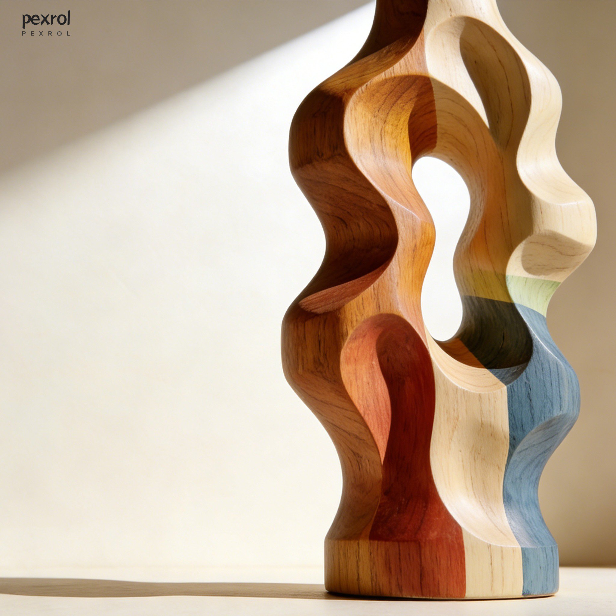 Moderne Holzdekoration für Zuhause