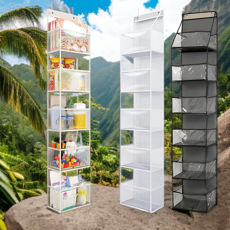 収納ハンギングバッグ壁掛けドア吊り下げ立体多層寮収納バッグ多機能衣類・おもちゃ収納バッグ