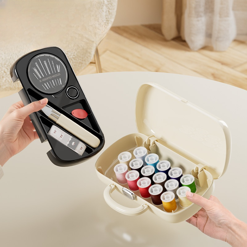 휴대용 학생 기숙사 수공예 바느질 수납함