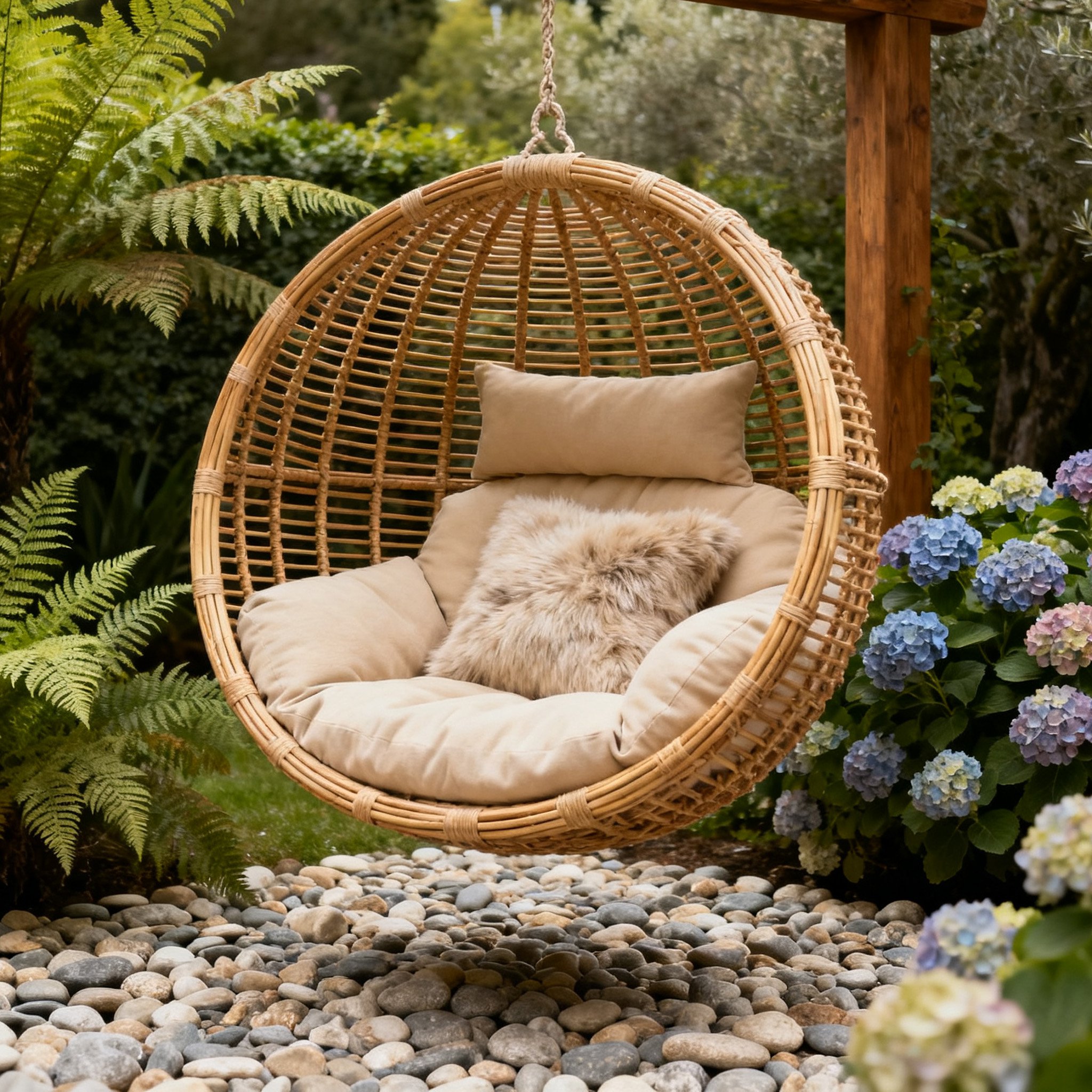 라탄 편안한 해먹의자 