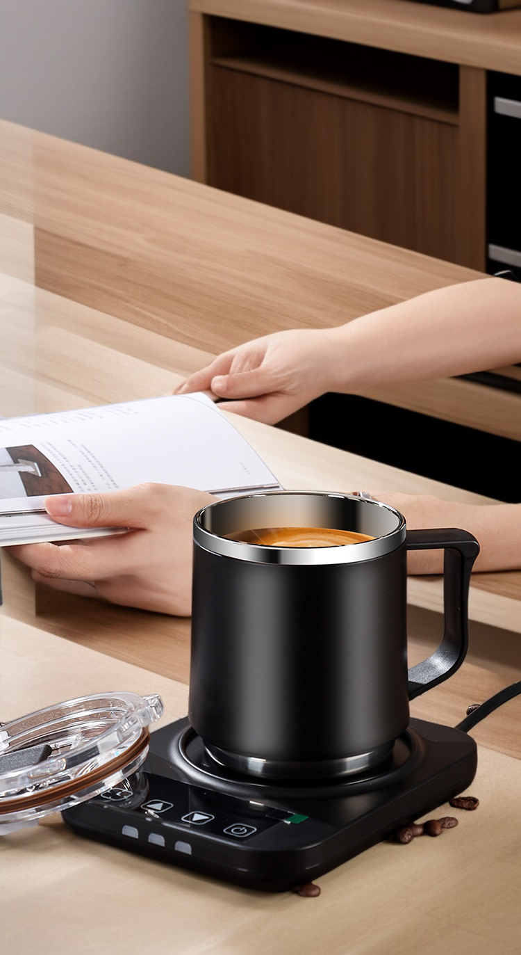 تفاصيل كوب قهوة فاخر من الفولاذ المقاوم للصدأ