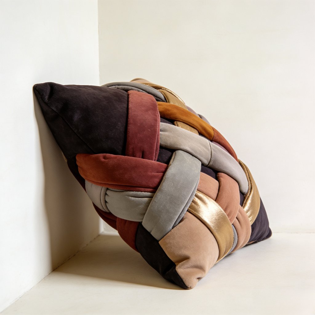 모던한 디자인의 쿠션 조합