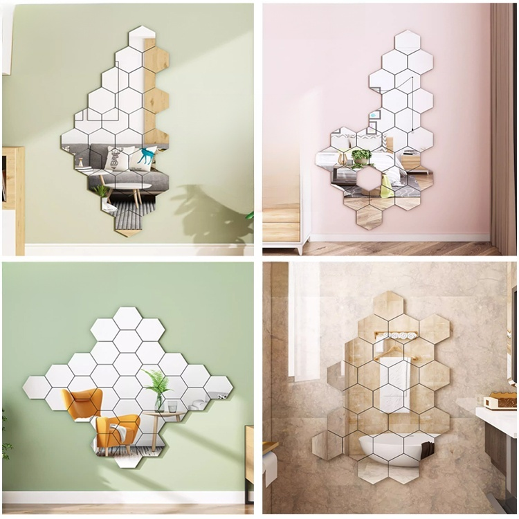 Artistic Acrylic Mirror Wall Stickers