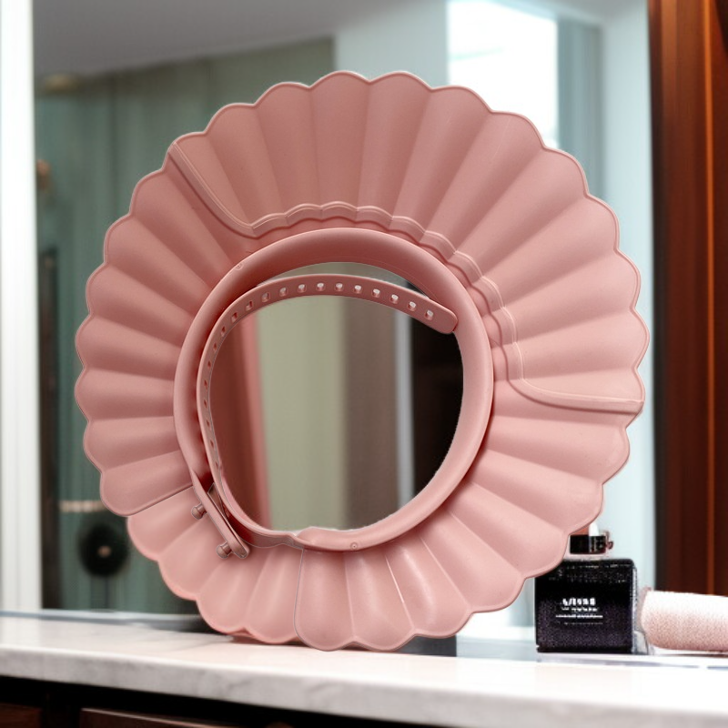 Wasserdichte Shampoo Kappe mit verstellbarer Schnalle für Kinder