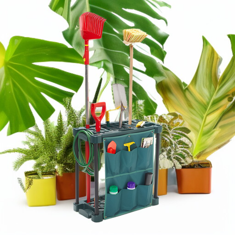 Gartenwerkzeug Aufbewahrungsregal Gartenarbeitsgeräte Ständer