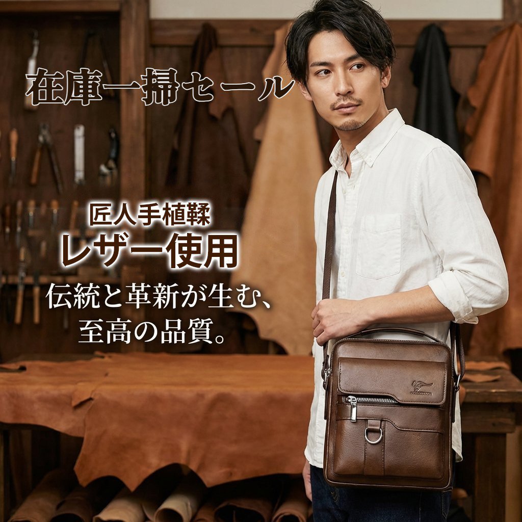 100%純牛革、最高品質