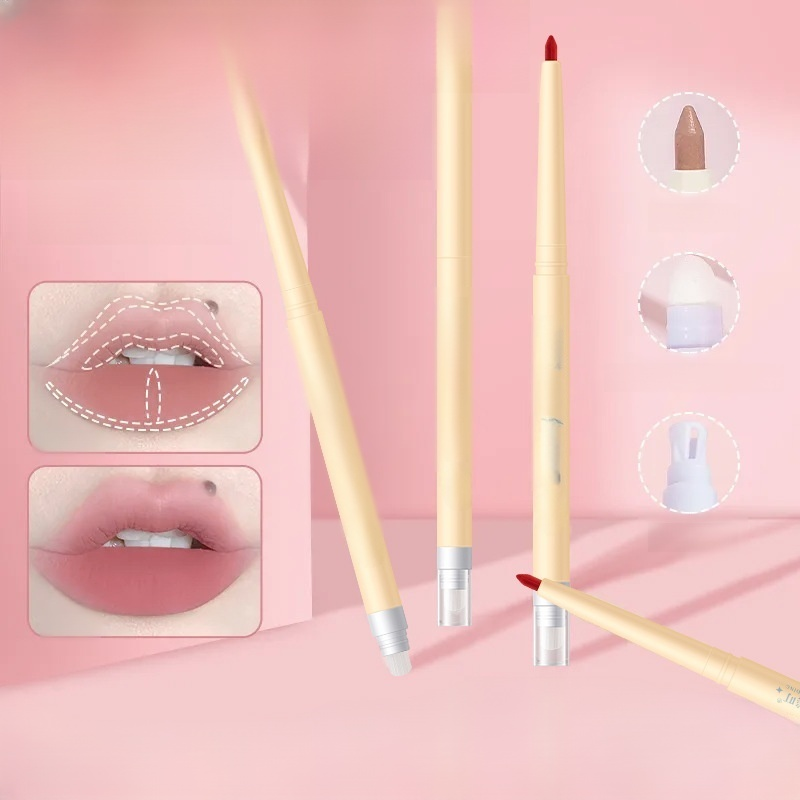 실키 더블 립 라이너 입체적인 트리밍 립스틱 볼륨 립 무광 립 라이너